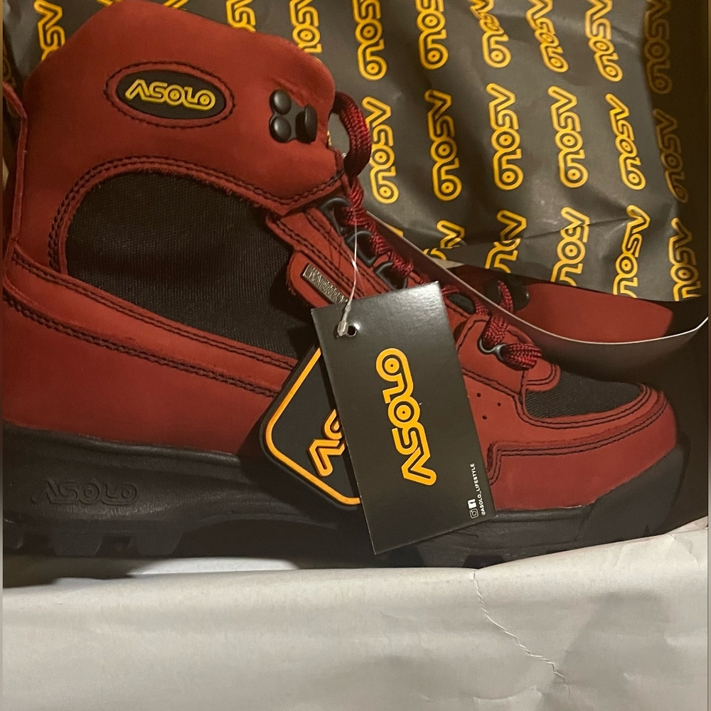 Asolo Red Boots